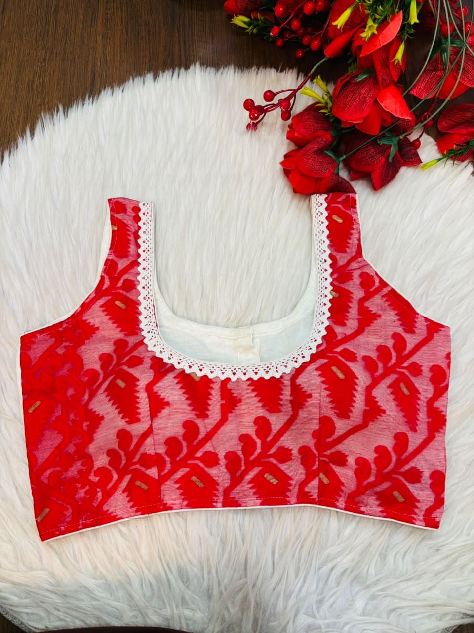 The Showstopper Jamdani Designer Blouse