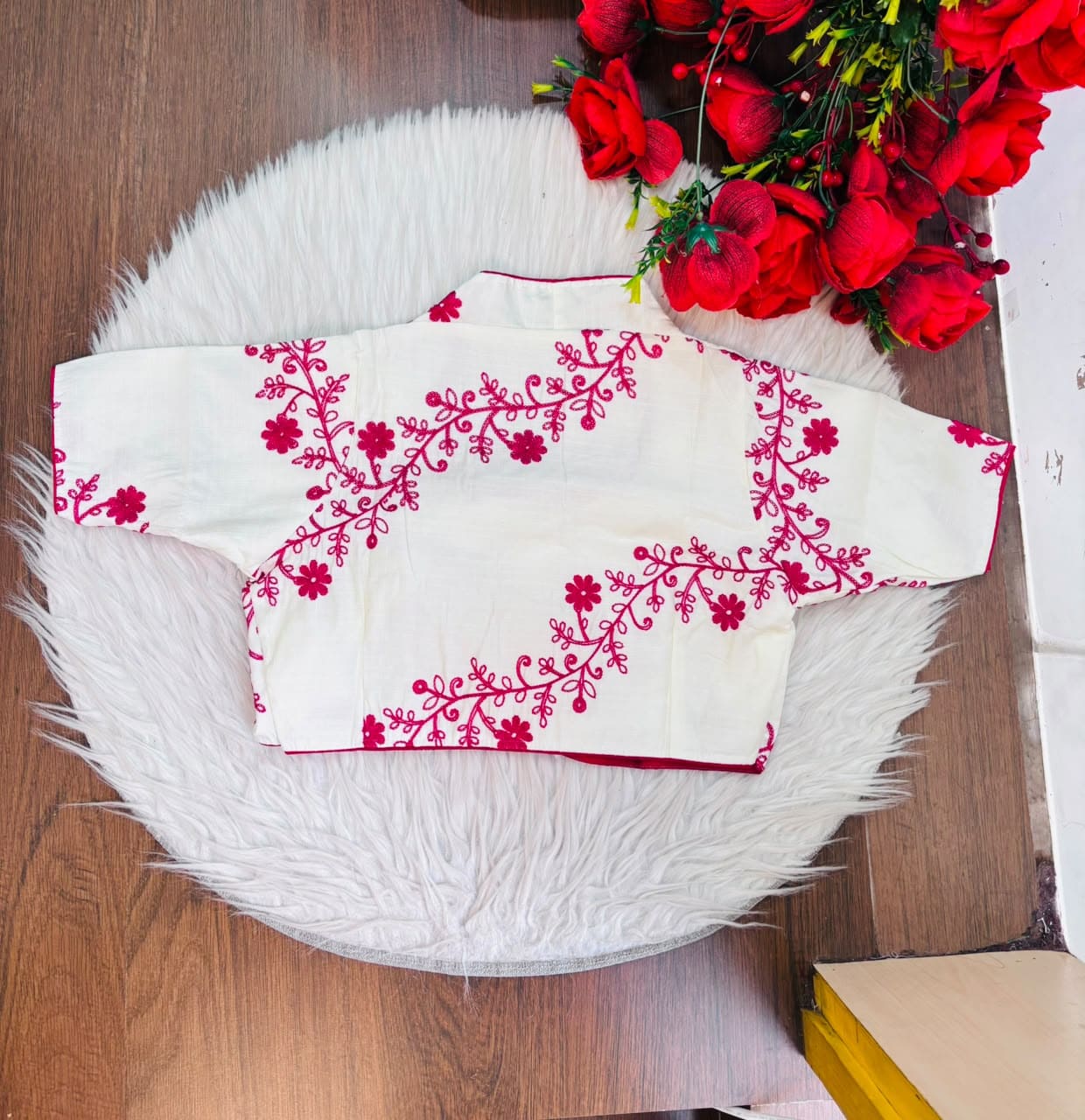 Royal Vine Embroidery - Designer Blouse