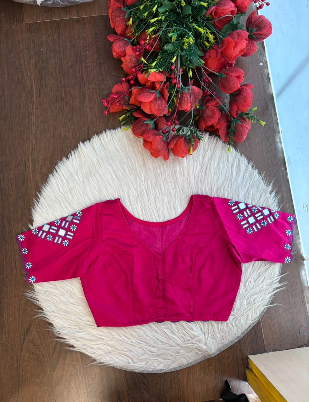 The Glass Royale -Cotton Silk Blouse