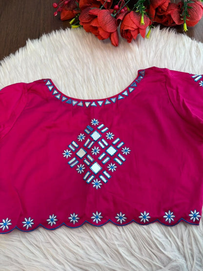 The Glass Royale -Cotton Silk Blouse
