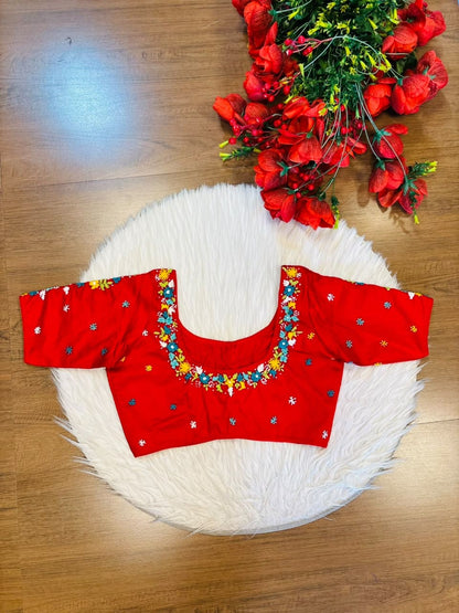 Forever Enchanted – Handstitched Designer Blouse