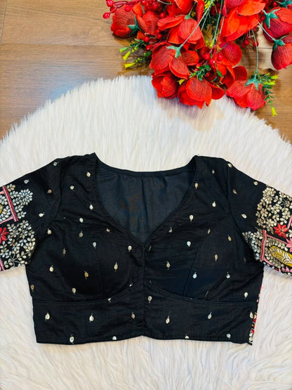Beyond the Galaxy – Pitai Zari Designer Blouse