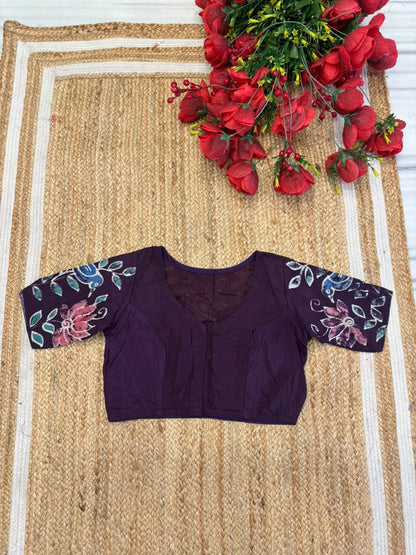 Floral Daydream- Batik Designer Blouse