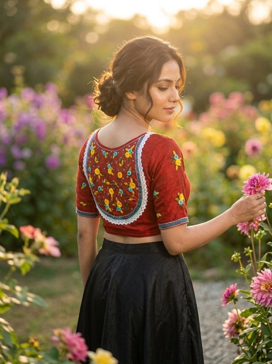 Beyond The Weave - Handwork Blouse